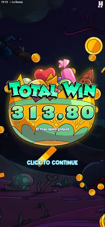 Le Bunny 20000x Max Win Jackpot Egg instant prize