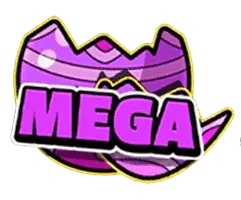 Le Bunny where to play Mega-Jackpot purple cracked egg symbol