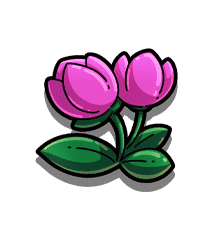 Le Bunny casino slot Blommor-symbol